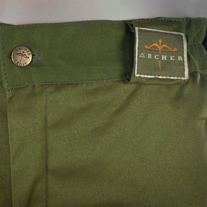 Pantalón de caza antiespino 60 verde