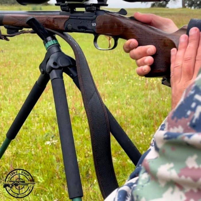 Bípode para rifle de caza mayor
